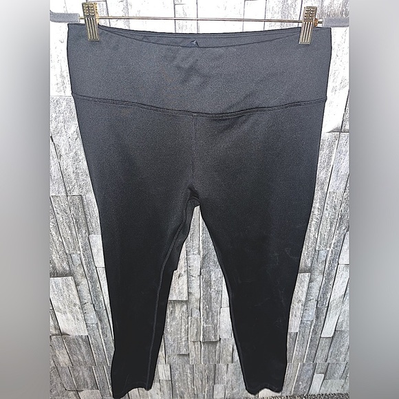 Modetta Black High-Waisted fleece lined Leggings - Picture 1 of 5